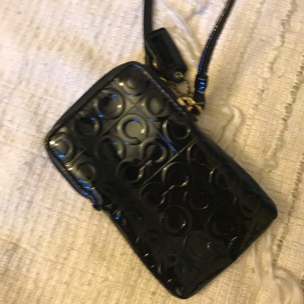 Patent Leather Coach Wallet